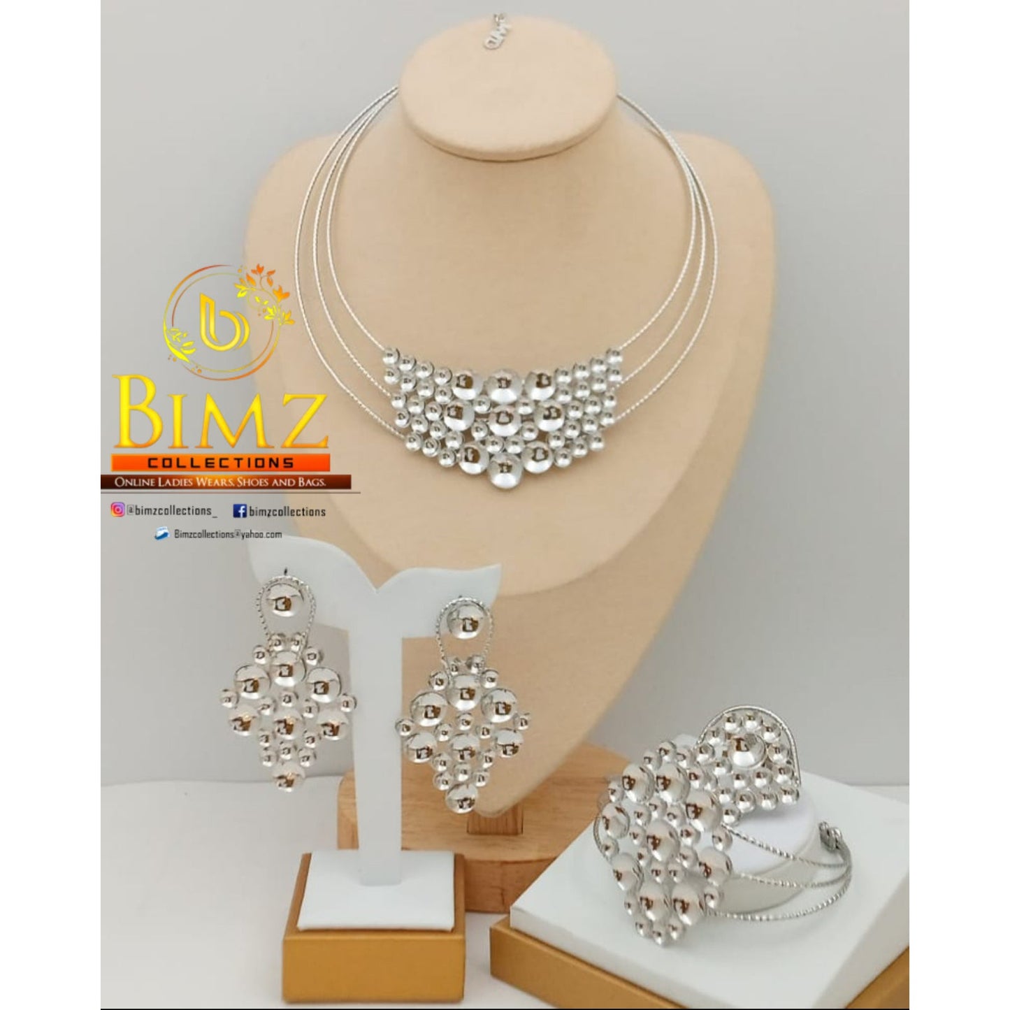 Tracy Silver Jewelry 5 in 1 Set