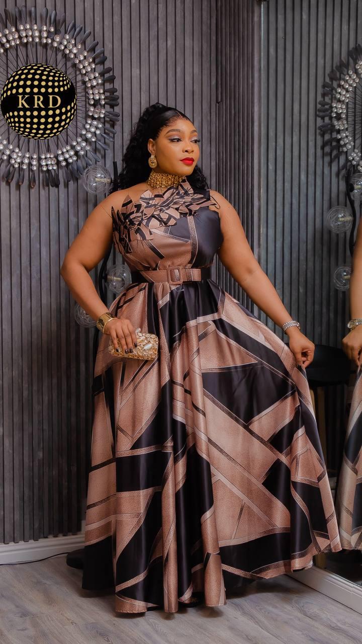 Mayo Maxi Appliques Dress
