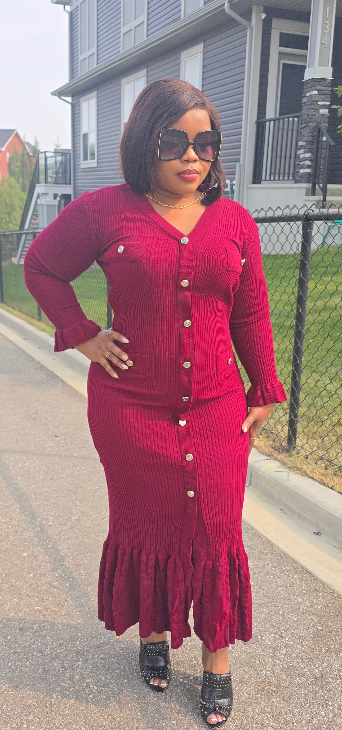 Mariah Maxi Sweater Dress