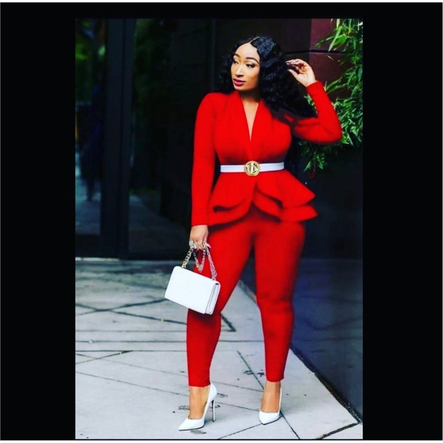 Tina Blazer & Pant Set