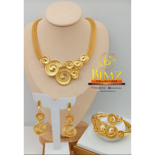 Tara Gold Jewelry 5 in 1 Set