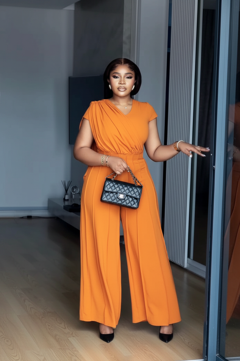 Makenzie Shortsleeve Jumpsuit