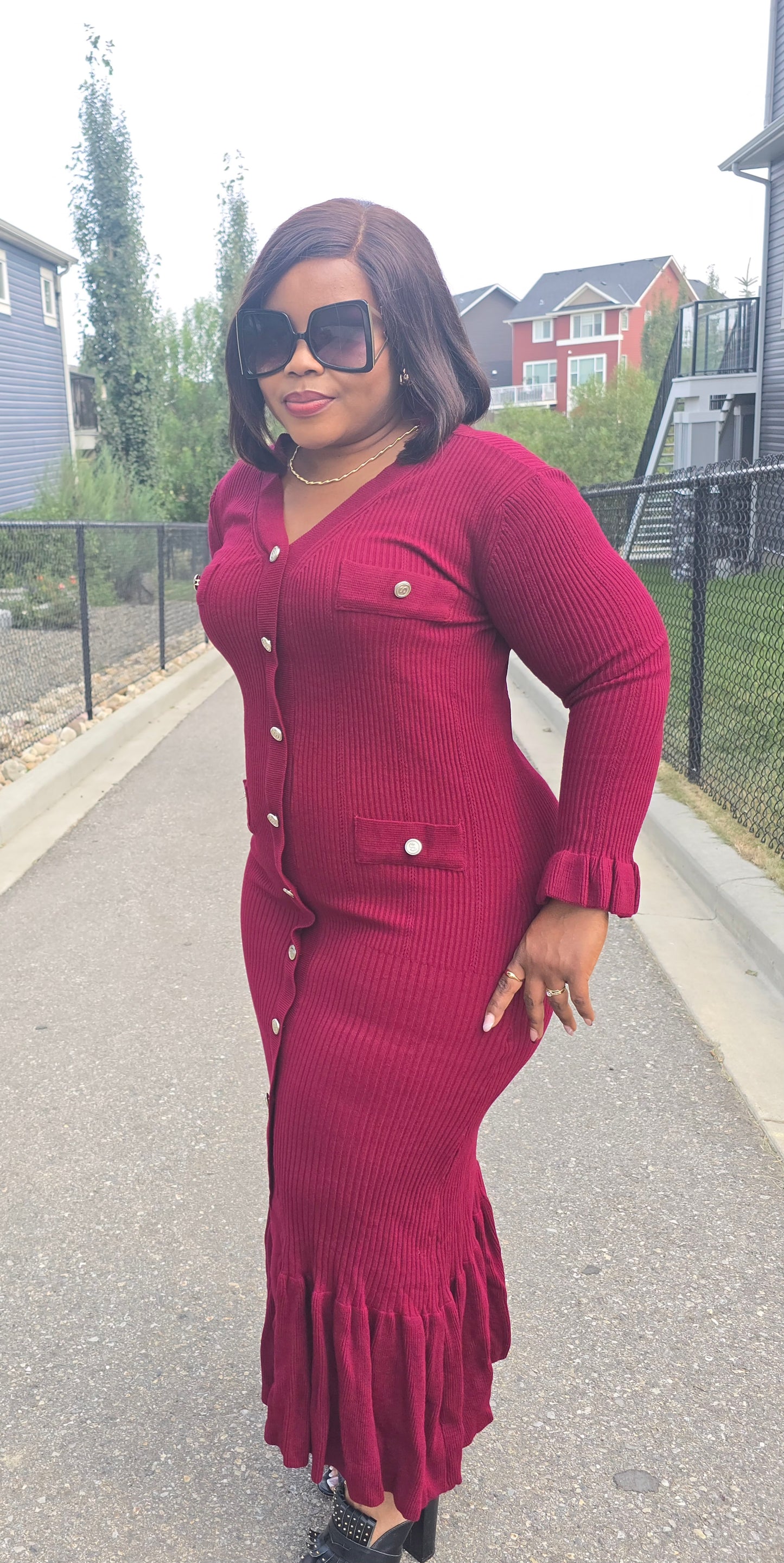 Mariah Maxi Sweater Dress