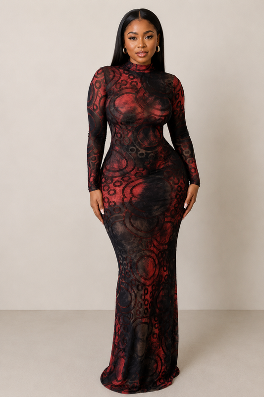 Kate Print Dress