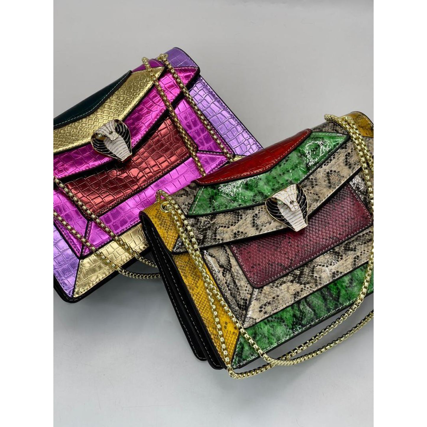 Multi color casual purse