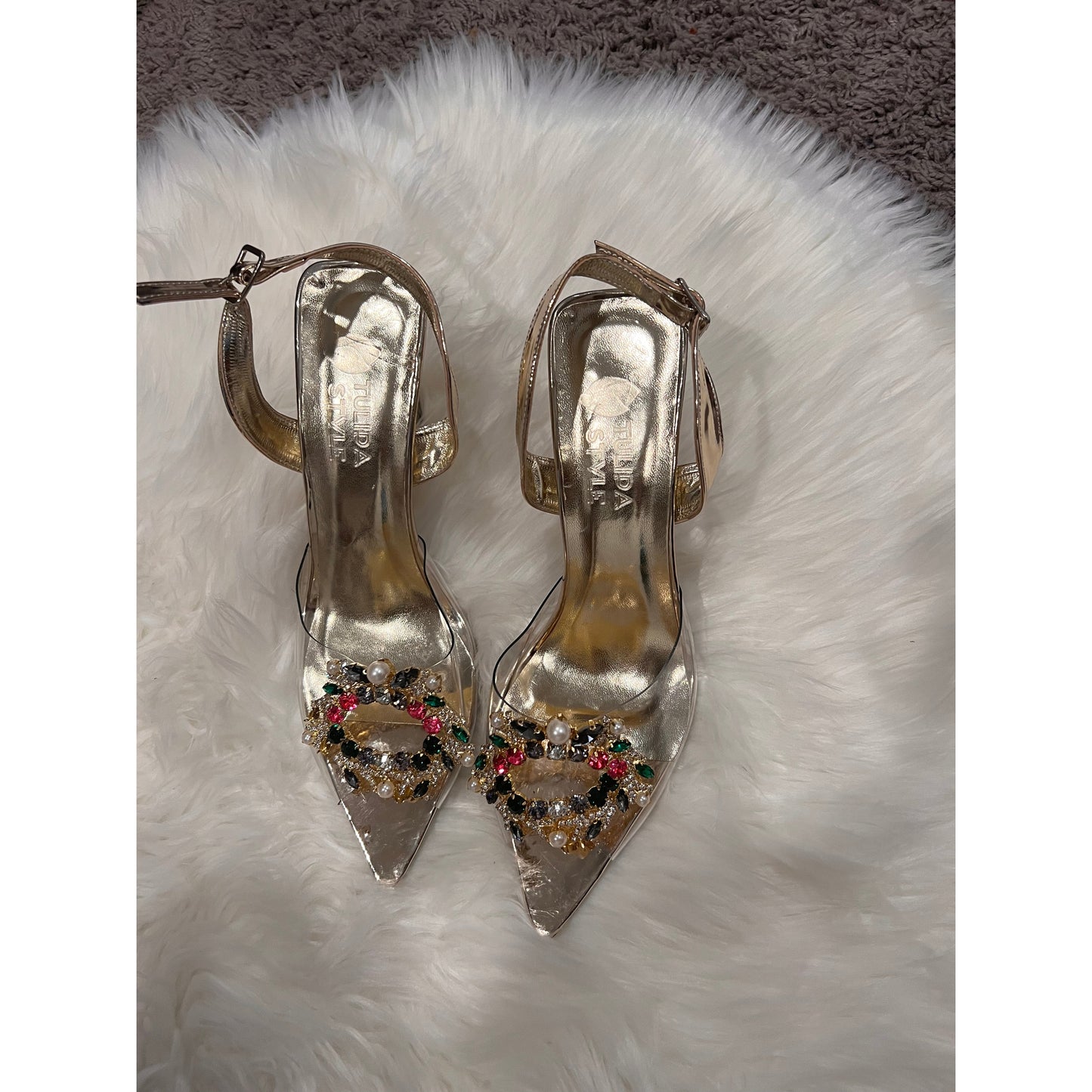 Vinyl 2025 slingback shoes