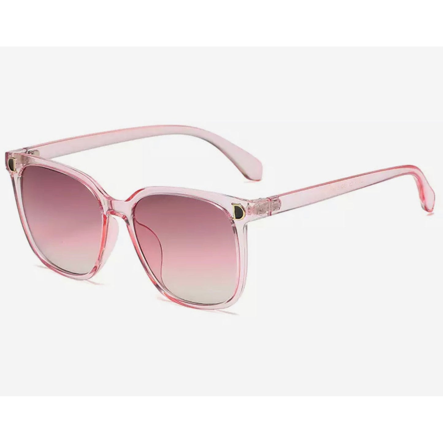 Pink Vintage Square Sunglasses